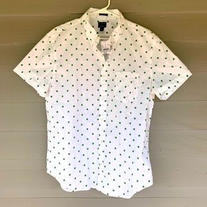 J Crew Mens Shamrock Shirt - new with tags!